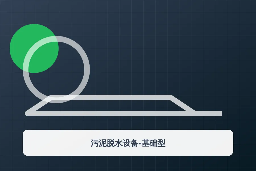 污泥脱水设备·基础型应用示意图